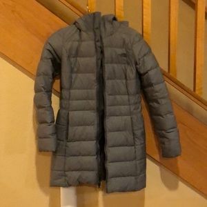 Women’s Gray North Face Coat
